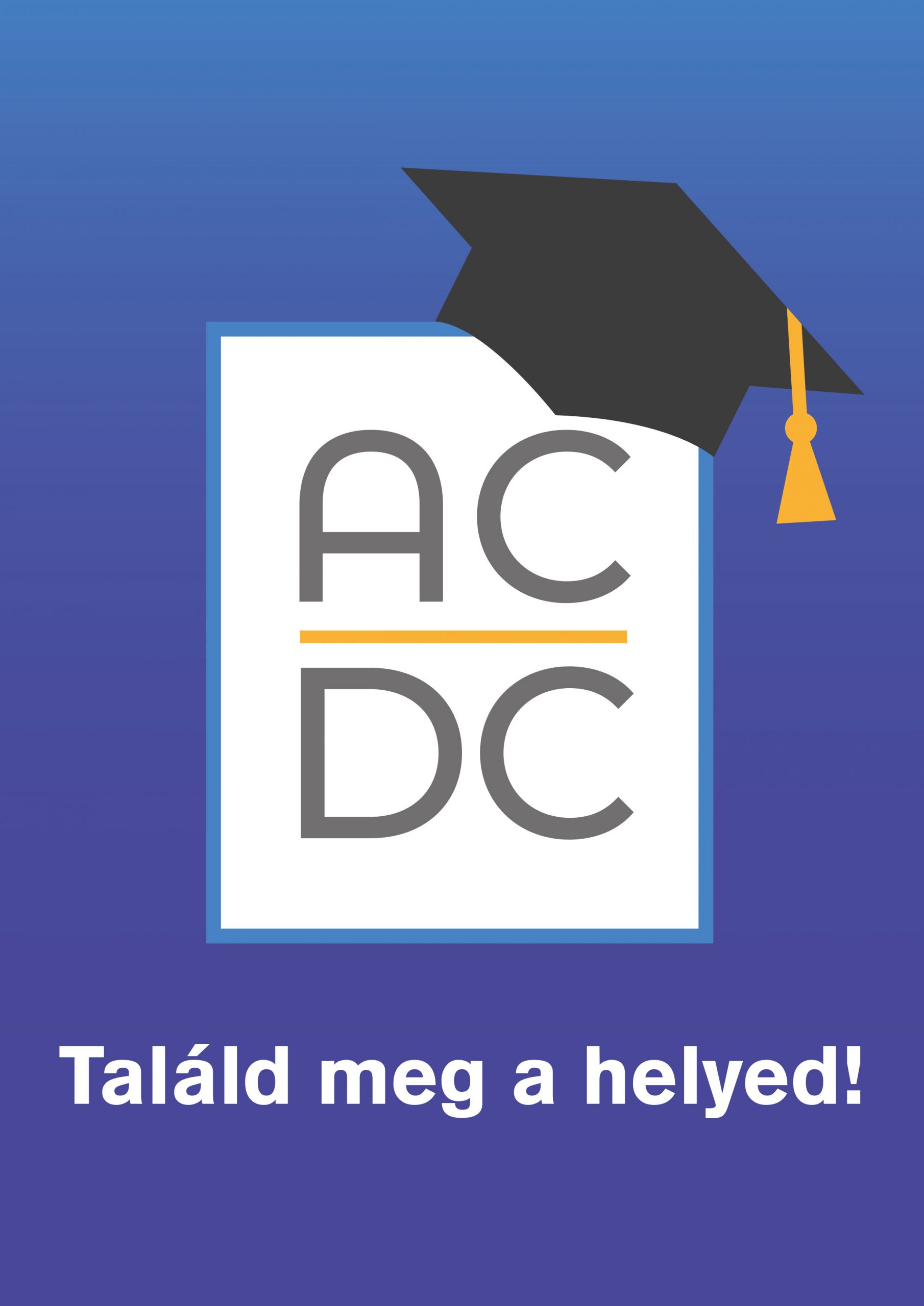 Az AC-DC "Találd meg a helyed!" logója